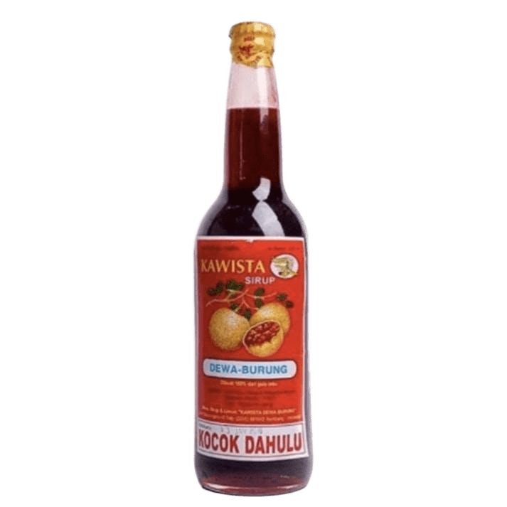 Sirup Kawista Dewa-Burung botol kaca